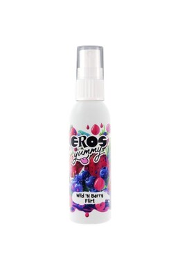 Eros Yummy: Edible Body Spray for Sensual Intimacy | Wild Blueberry Flavor