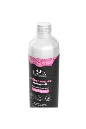 Quintessence Massage Oil - Natural Massage Oil with Icing Sugar Scent