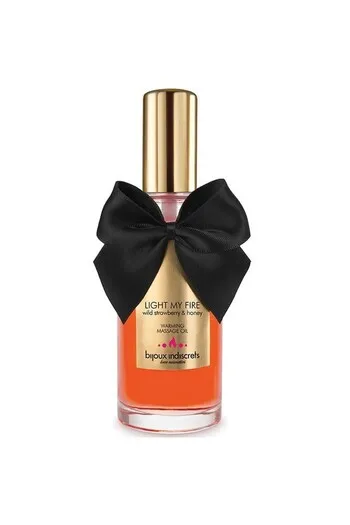 Forest Strawberry Heat Effect Massage Oil - Bijoux Indiscrets