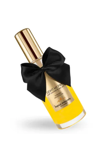 Olio Massaggio Effetto Calore Caramello Salato - Bijoux Indiscrets