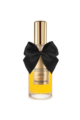 Olio Massaggio Effetto Calore Caramello Salato - Bijoux Indiscrets