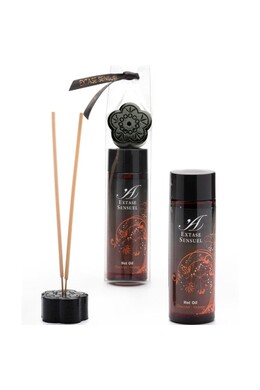 Extase Sensual Hot Oil - Olio Massaggio Stimolante con Effetto Calore per Coppie