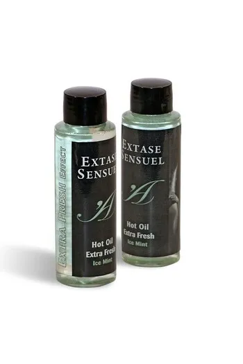 Extase Sensual: Extra Fresh Oil for Intimacy - Cold-Heat Effect