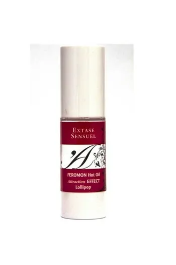 Olio Massaggio Effetto Calore con Feromoni - Extase Sensual