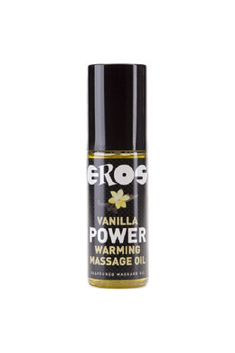 Warming Massage Oil with Intense Vanilla Flavor