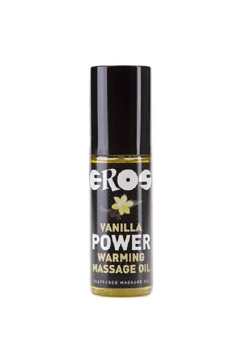 Warming Massage Oil with Intense Vanilla Flavor