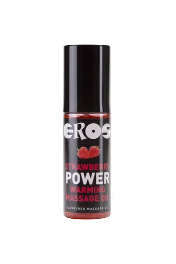 Eros Power Warming - Olio da Massaggio Riscaldante Edibile al Gusto Vaniglia