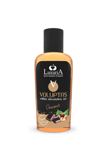 Voluptas Gel Stimolante Edibile - Sapore Choconut | Massaggio Sensuale