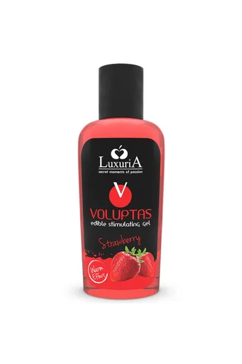 Gel Stimolante Voluptas: Sapore Sensuale, Effetto Calore, Compatibile con Lattice | Massaggio Intimo