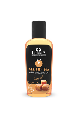 Voluptas Edible Stimulating Gel - Caramel Flavor, Warming Effect