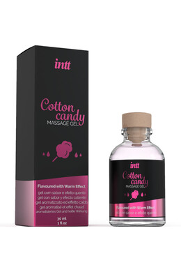 Gel Massaggio INTT Algodón de Azúcar - Effetto Calore per Intimità