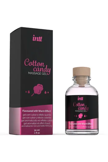 INTT Cotton Candy Massage Gel - Warming Effect for Intimate Moments