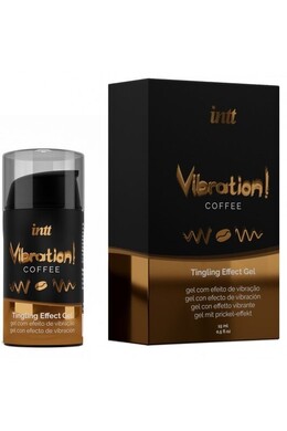 INTT Massage Gel Coffee - Warming Coffee Scented & Flavored Massage Gel