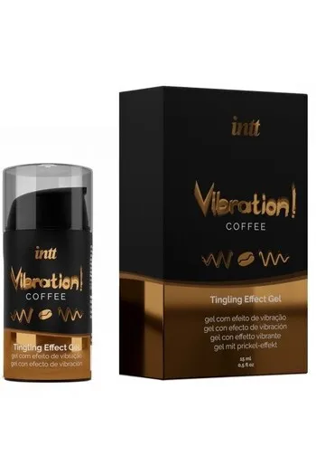 INTT Massage Gel Coffee - Warming Coffee Scented & Flavored Massage Gel