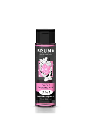 BRUMA Olio Massaggio Premium Effetto Calore - Sensuale e Versatile