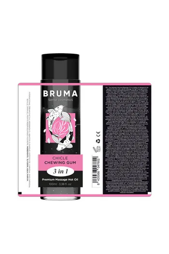 BRUMA Premium Heat Effect Massage Oil - Sensual and Versatile
