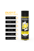 BRUMA Premium Heat Effect Massage Oil - Piña Colada Flavor for Sensual Experience