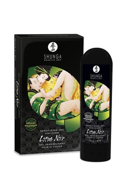 Lotus Noir: Sensitizing Gel for Couples | Enhance Sensitivity and Pleasure | Shunga