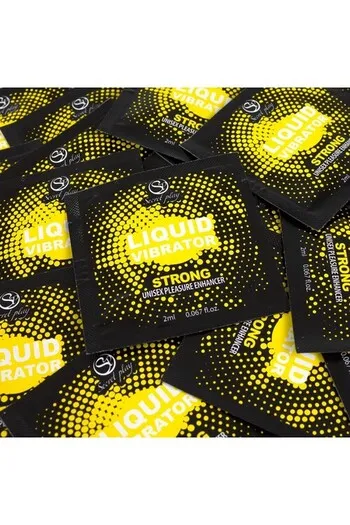 Strong VibraLiquid - Intimate Stimulating Gel with Intense Liquid Vibrations for Couples