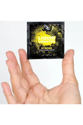 Strong VibraLiquid - Gel Intimo Stimolante con Vibrazioni Intense per Coppie