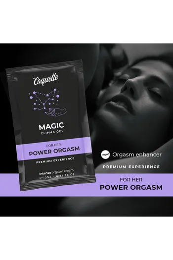 Magic Climax Gel Power Orgasm - Potenziatore di Orgasmi per Donne Esigenti | Coquette Chic Desire
