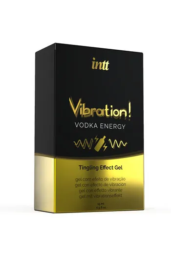 Vibration Vodka INTT: Gel Stimolante Vibrante per Intimità | Sensazioni Intense