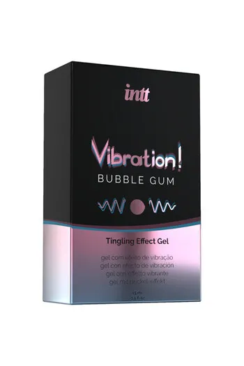 Vibration Bubble Gum di INTT - Gel Stimolante Vibrante con Gusto Gomma da Masticare