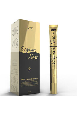 Orgasm Now by INTT - Stimulating Gel with Vibrating Applicator for Vulva and Clitoris