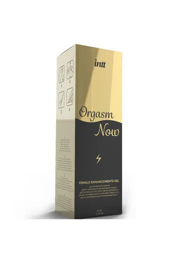Orgasm Now by INTT - Stimulating Gel with Vibrating Applicator for Vulva and Clitoris