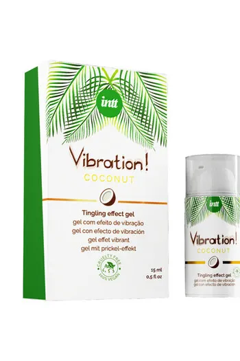 Vegan Vibration Coconut INTT - Vegan Stimulating Gel with Coconut Flavor