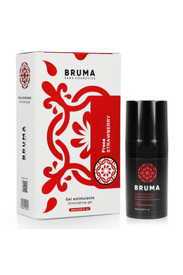 Strawberry-flavored stimulating gel for intimacy