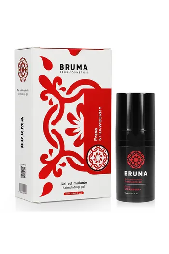 Strawberry-flavored stimulating gel for intimacy