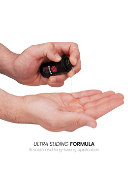 Strawberry-flavored stimulating gel for intimacy