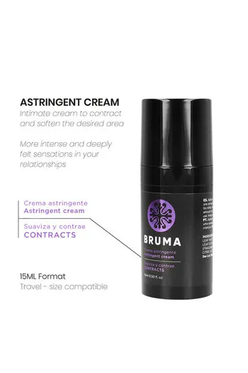 Intimate Astringent Cream for Intense Sensations