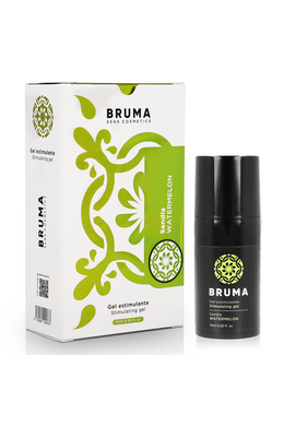 Watermelon flavored stimulating gel for intimacy