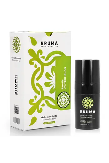Watermelon flavored stimulating gel for intimacy
