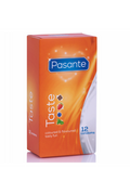 Pasante Taste Preservativi Aromatizzati - 12 Condom per Intimità Divertente e Sicura