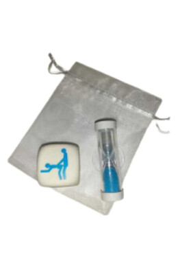Kamasutra Dice with Sand Timer - Erotic Game