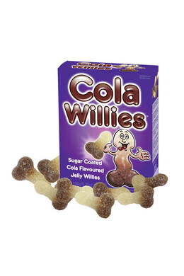 Penis-Shaped Cola-Flavored Gummies - Fun Sweet Treat for Parties and Gifts