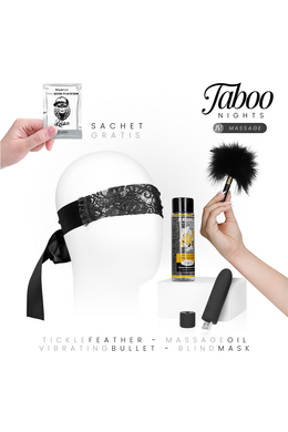 TABOO NIGHTS 4: MASSAGE - Sensual Massage Kit for Couples Relaxation