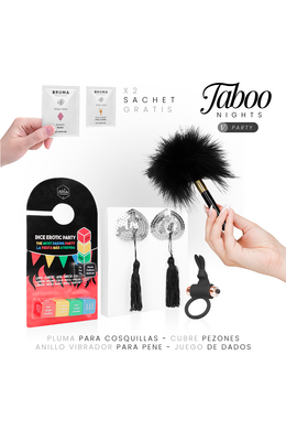 TABOO NIGHTS - 5: PARTY - Sensual Kit for Adventurous Couples
