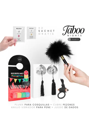 TABOO NIGHTS - 5: PARTY - Sensual Kit for Adventurous Couples