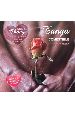 HOTFLOWERS - PERIZOMA UOMO+ 2 CAPEZZE IN WAFER ALLA FRAGOLA /es/pt/en/fr/it/