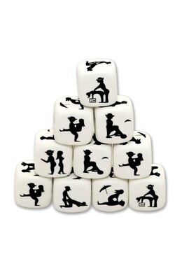 White Position Dice High Quality - 25mm | Diablo Picante