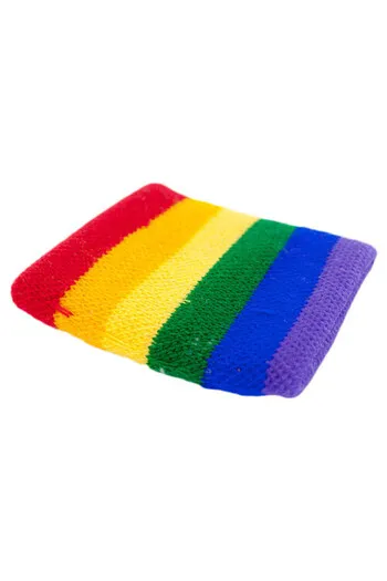 Pride Bracelet with Rainbow LGBT Flag