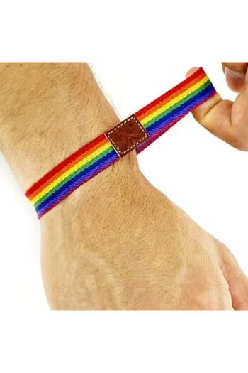 PRIDE - BOY RUBBER BRACELET LUXURY PRIDE