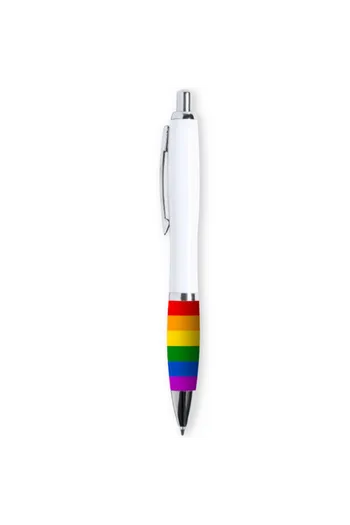 PRIDE - LGBT FLAG WHITE BIROS