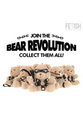 Orsetto di peluche Ted BDSM Modello 2