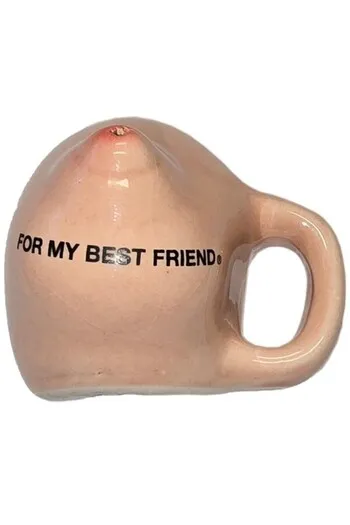 Shot Glass in Ceramica con Busto Femminile - Regalo Spinto per Amici