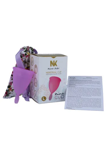 NINACUP - La Tua Coppetta Mestruale in Silicone Medico | Soluzione Igienica Sostenibile